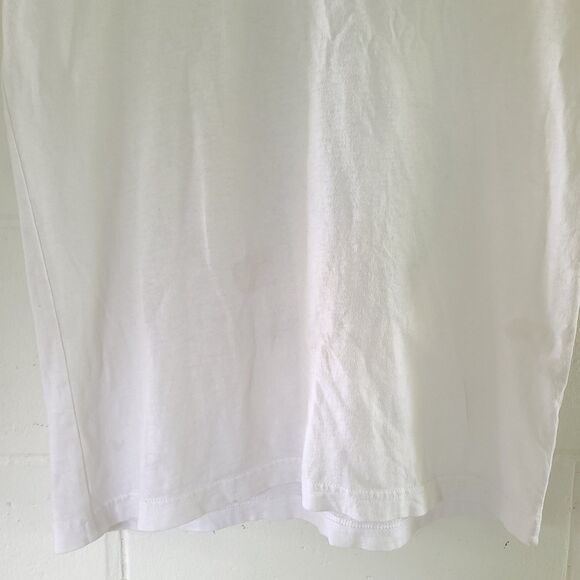 Disney Mickey Mouse Tie Dye 2 Sided T Shirt White Long Sleeve Tee Adult Sz MED - Picture 4 of 14